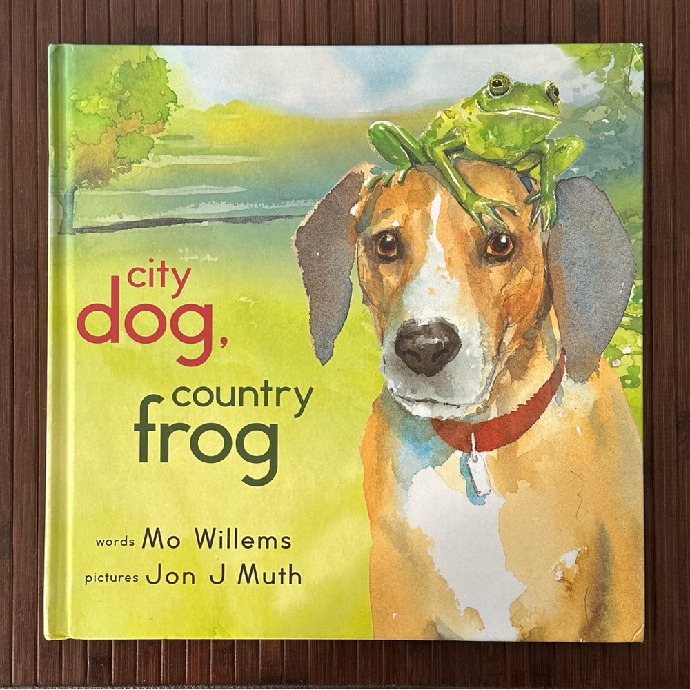 City Dog Country Frog Mo Willems Hardcover Children’s Picture Book